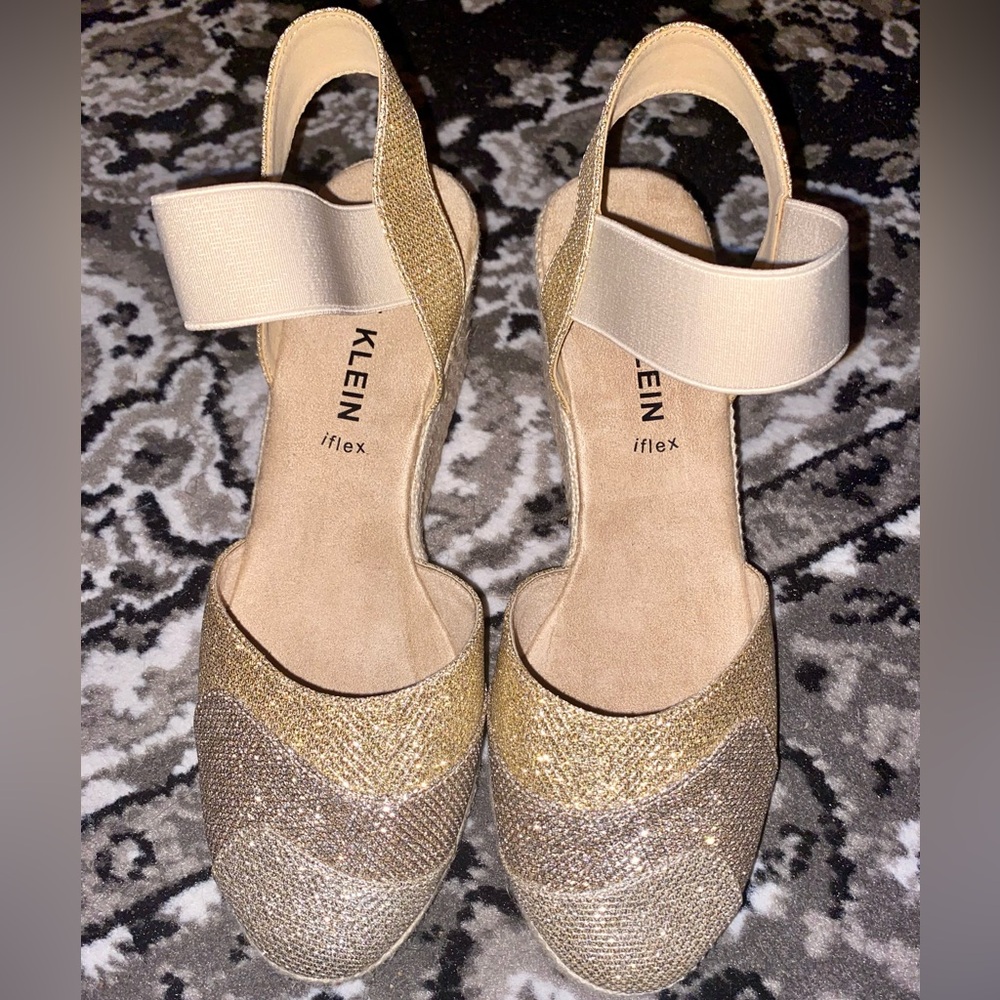 NEW Anne Klein ‘Zoey’ Espadrille Wedge Sandals